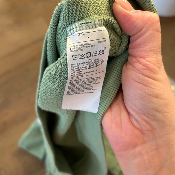 Janie and Jack Green Terry Cloth Size 4T - Picture 4 of 8